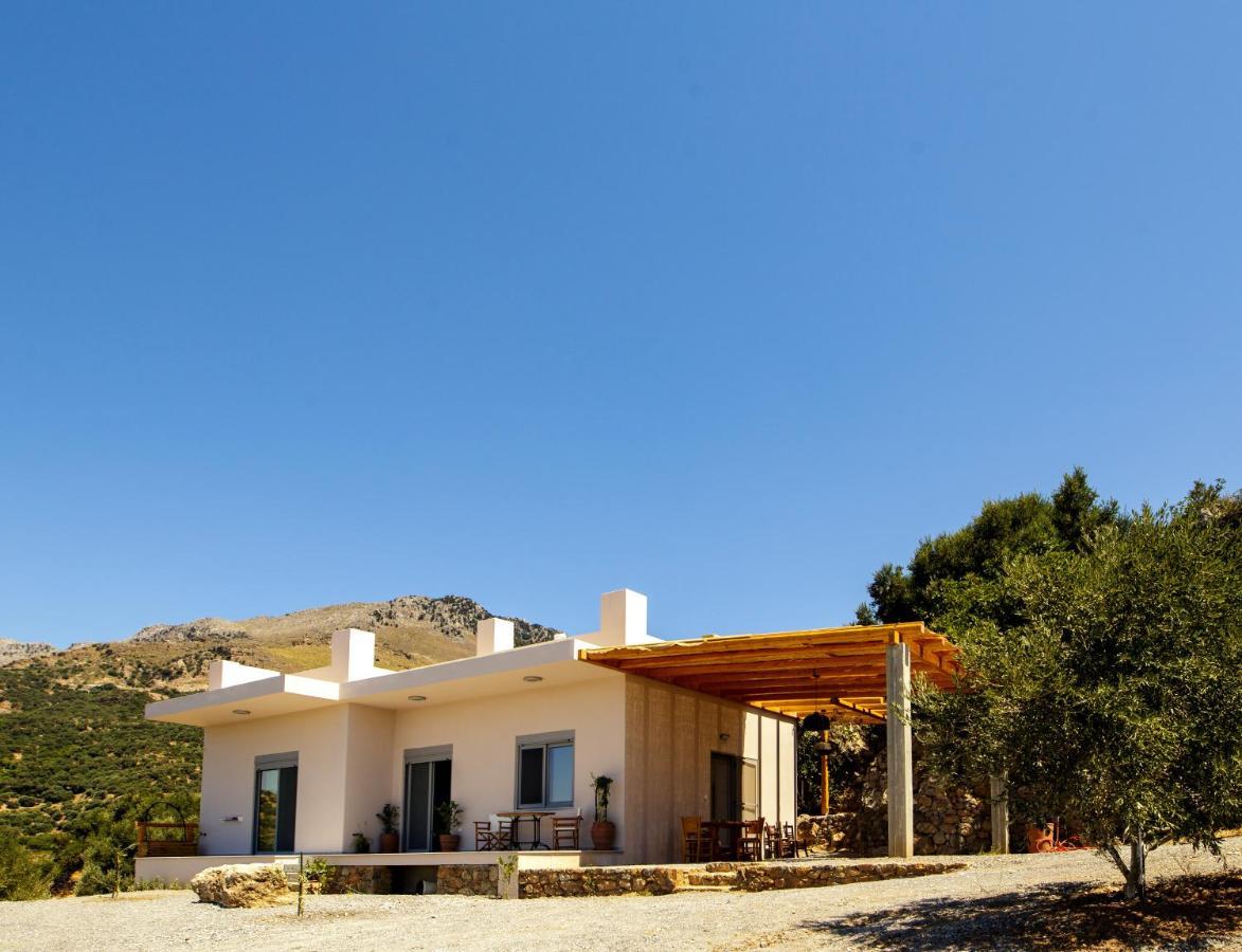 Almond Cottage With A Sea View Above Plakias Ngoại thất bức ảnh
